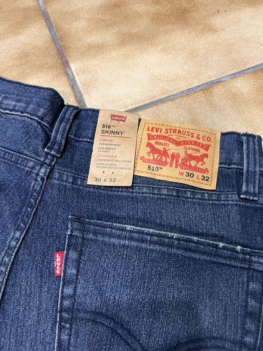 Джинси Levi’s оригінал нові сині класичні для міста 510 511 чоловічі