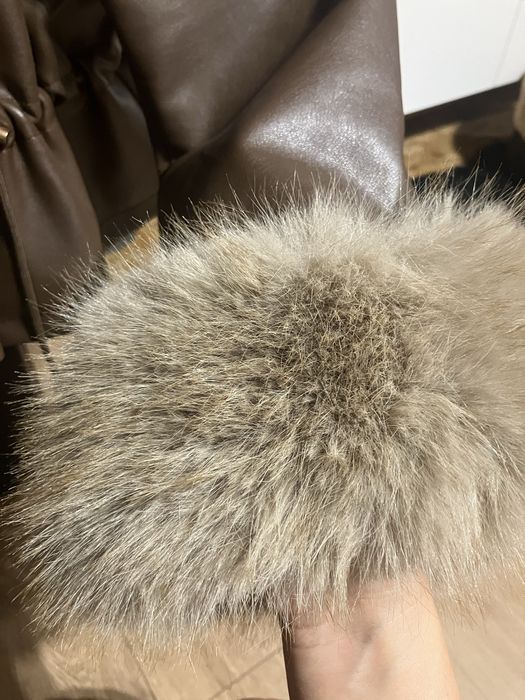 Kurtka  futerkiem ocieplana