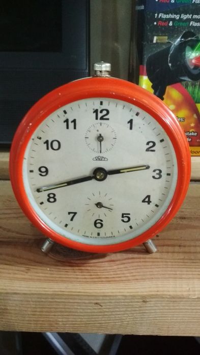 Механічні часи будильник "Prim", вінтаж, ретро