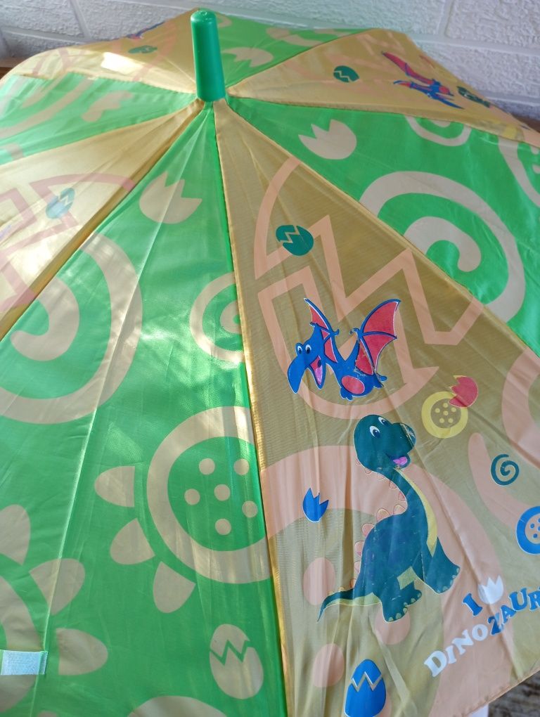 Детский зонтик с динозаврами
