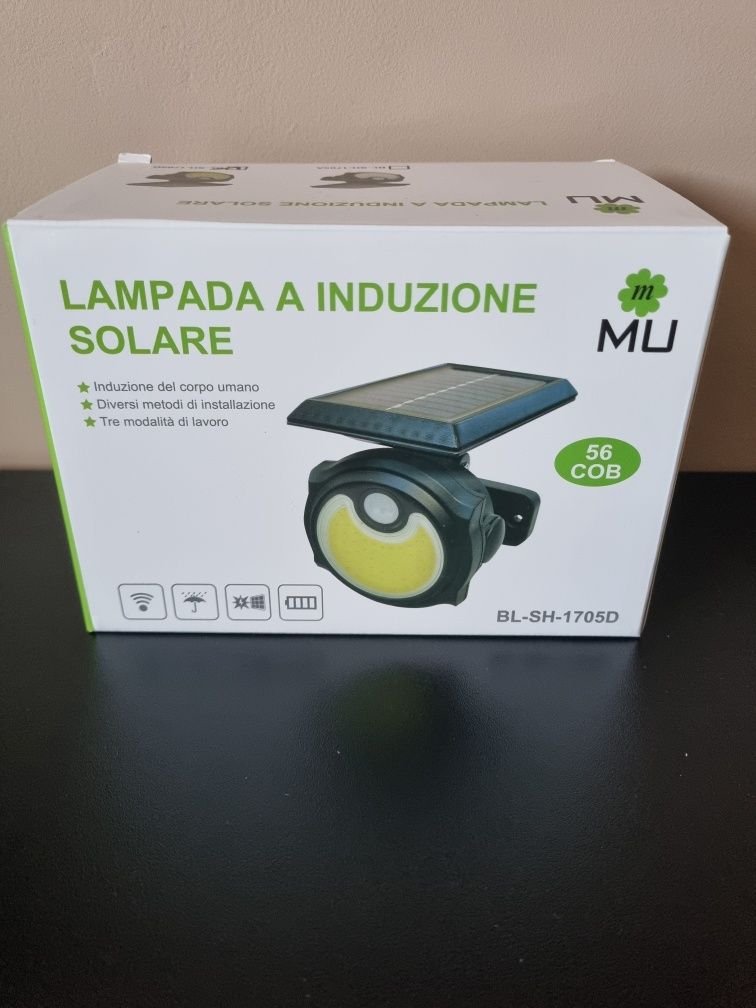 Lampa solarna ogrodowa