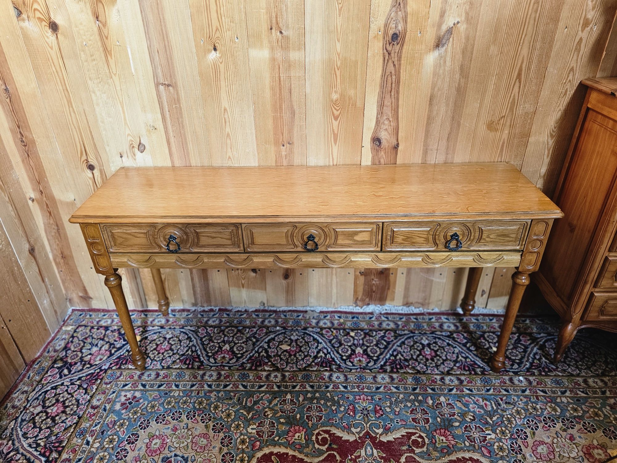 Duża konsola komoda z szufladkami 149 cm #1564 Stylowy Węgrów