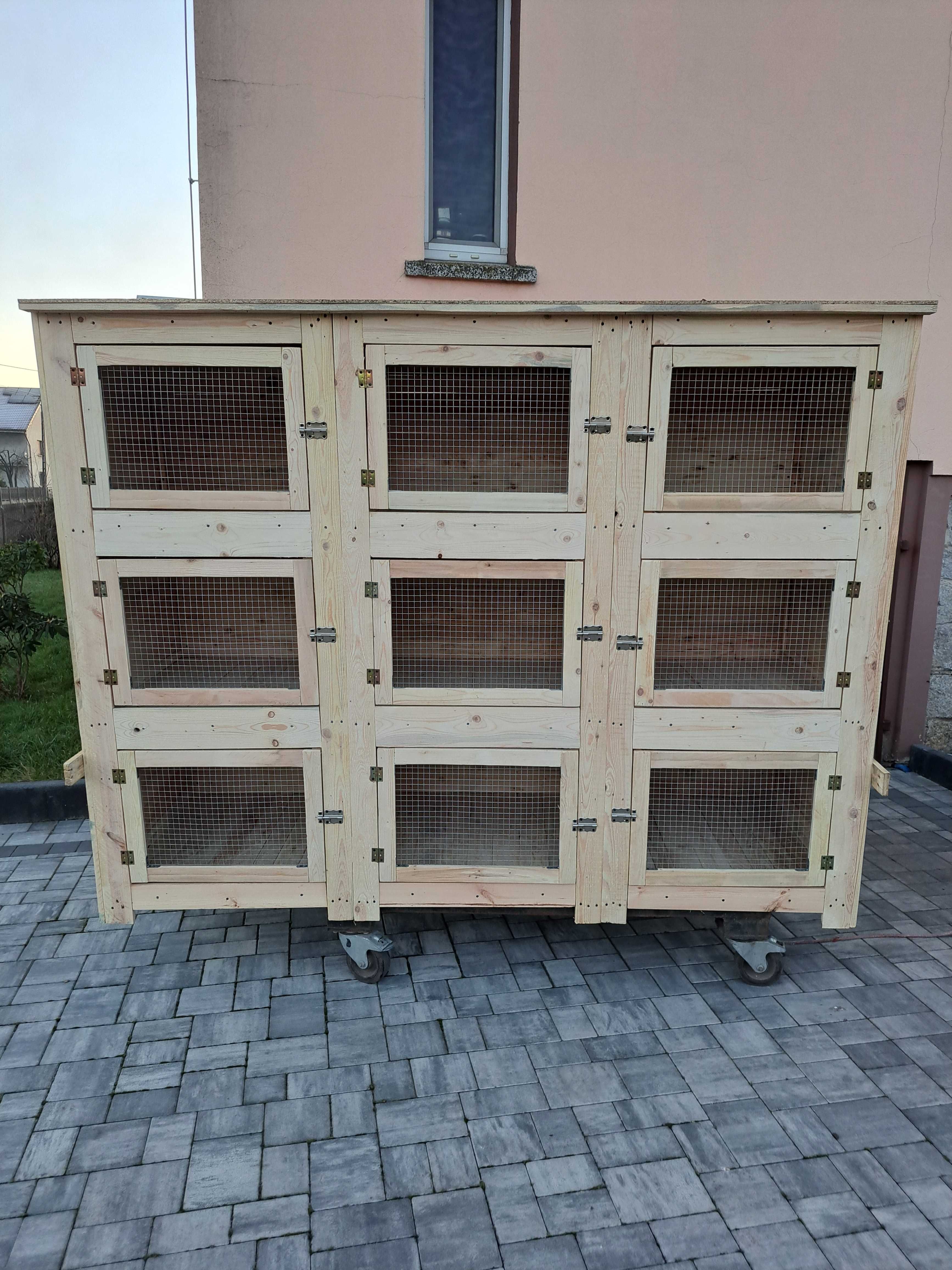 klatka dla królika,boksy dla królika, klatka na ogródek