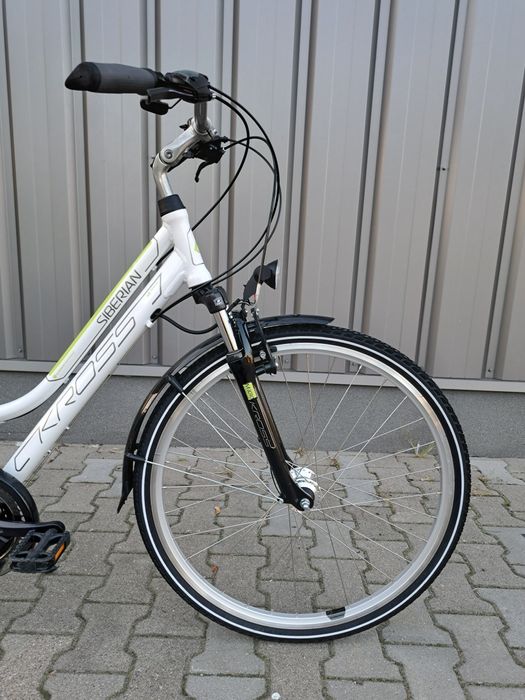 Kross Trans 3.0/Siberian L/19" damski biały trekking jak nowy
