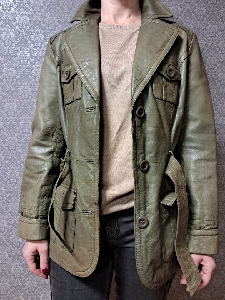 Жакет- куртка кожаная TomTailor
