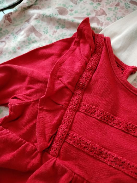 Zestaw koszulek dziewczęcych 92