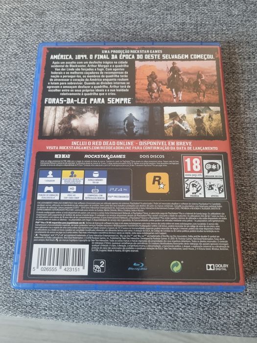 Ps4 jogo Red Dead 2