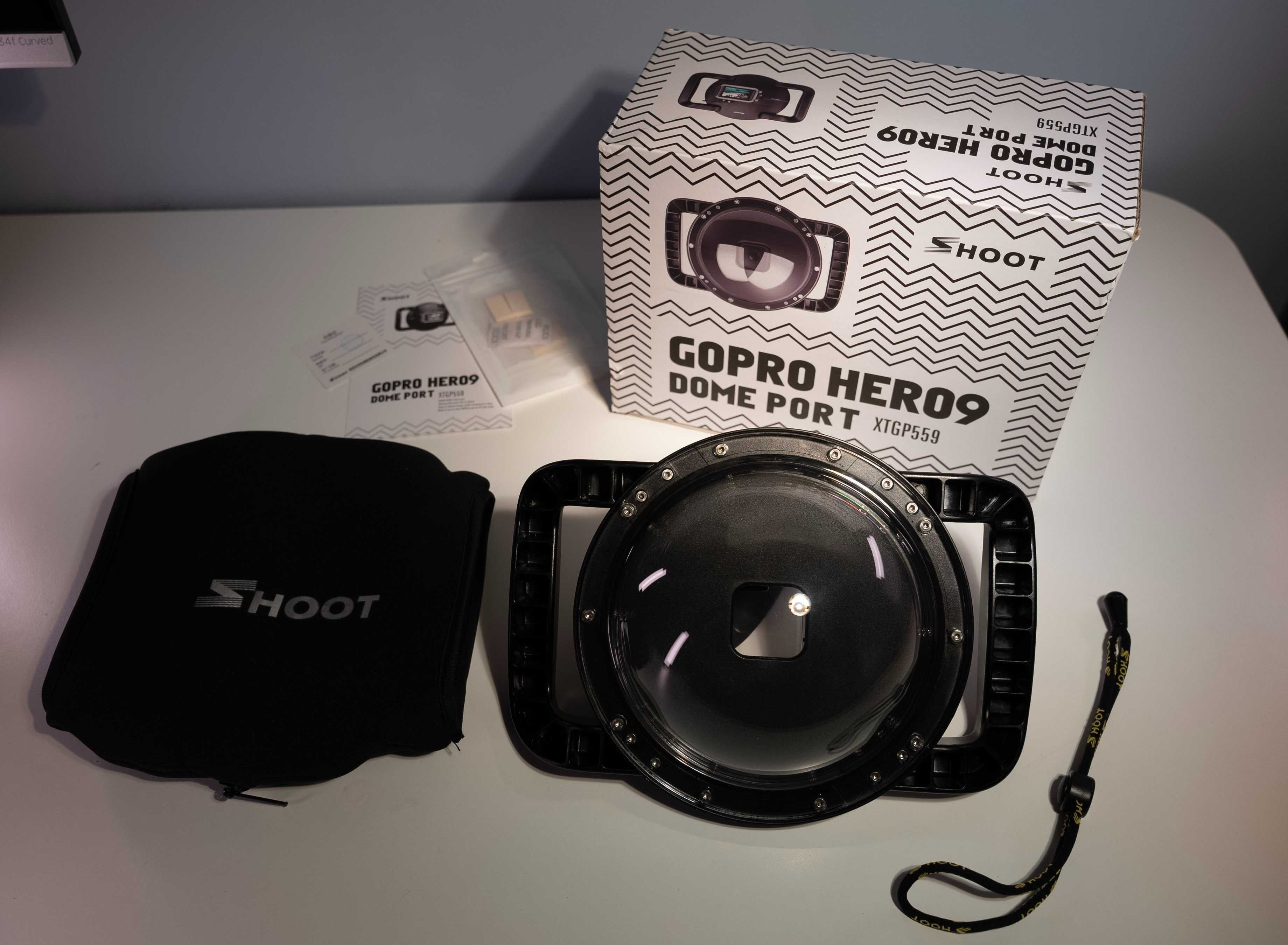 Dome port XTG559 (kompatybilny z modelami gopro hero 9, 10, 11)