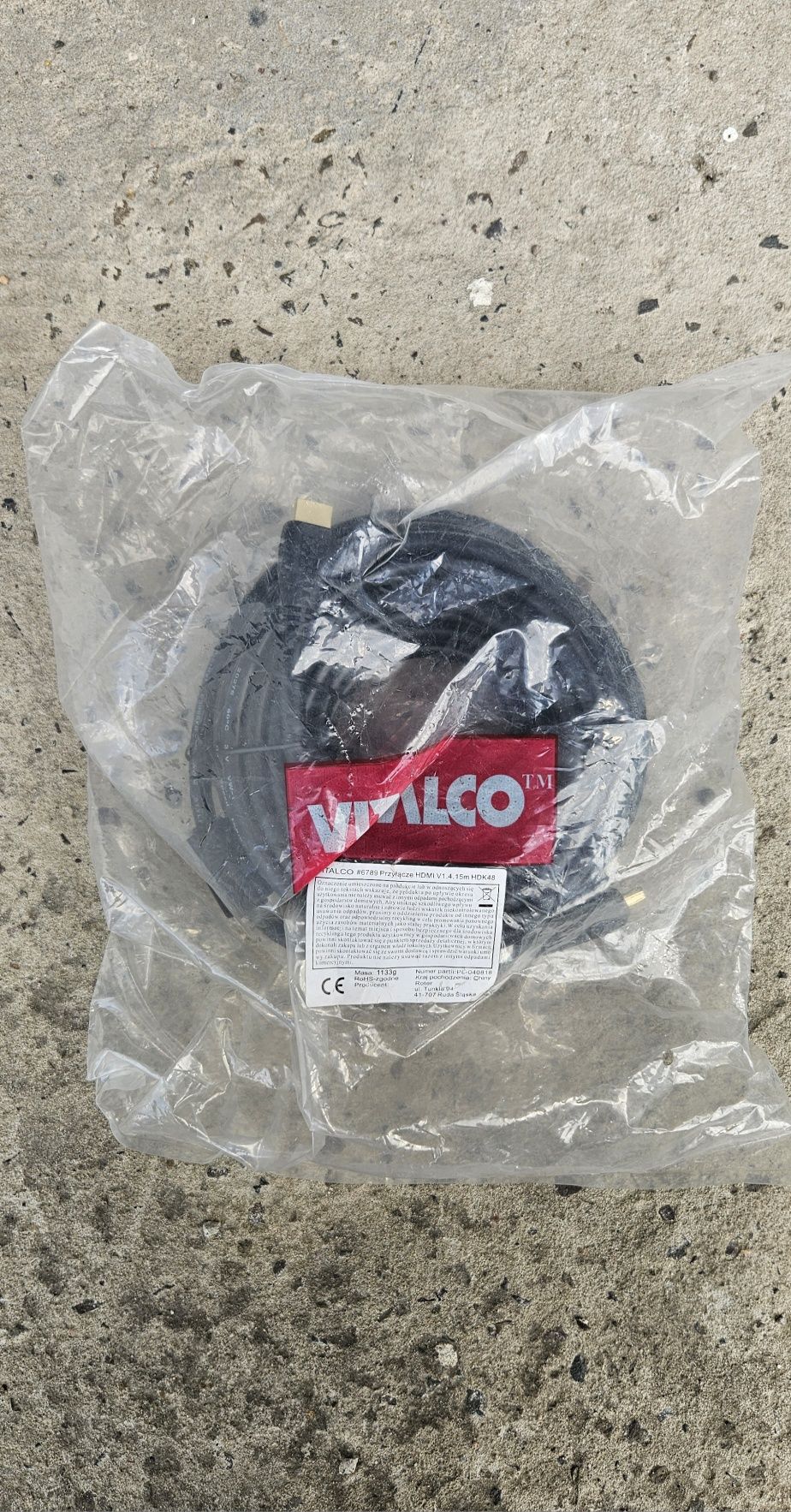 Kabel HDMI v1.4 15m Vitalco HDK48