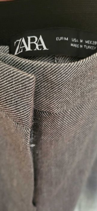 Calças Zara azuis / cinzentas
