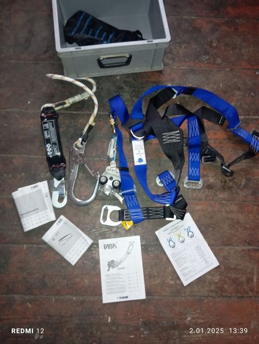 Zestaw do pracy na wysokości