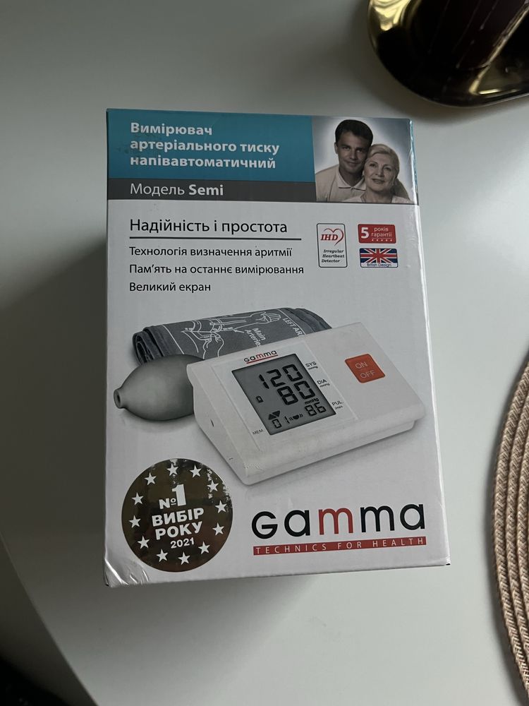 Тонометр Gamma полуавтомат