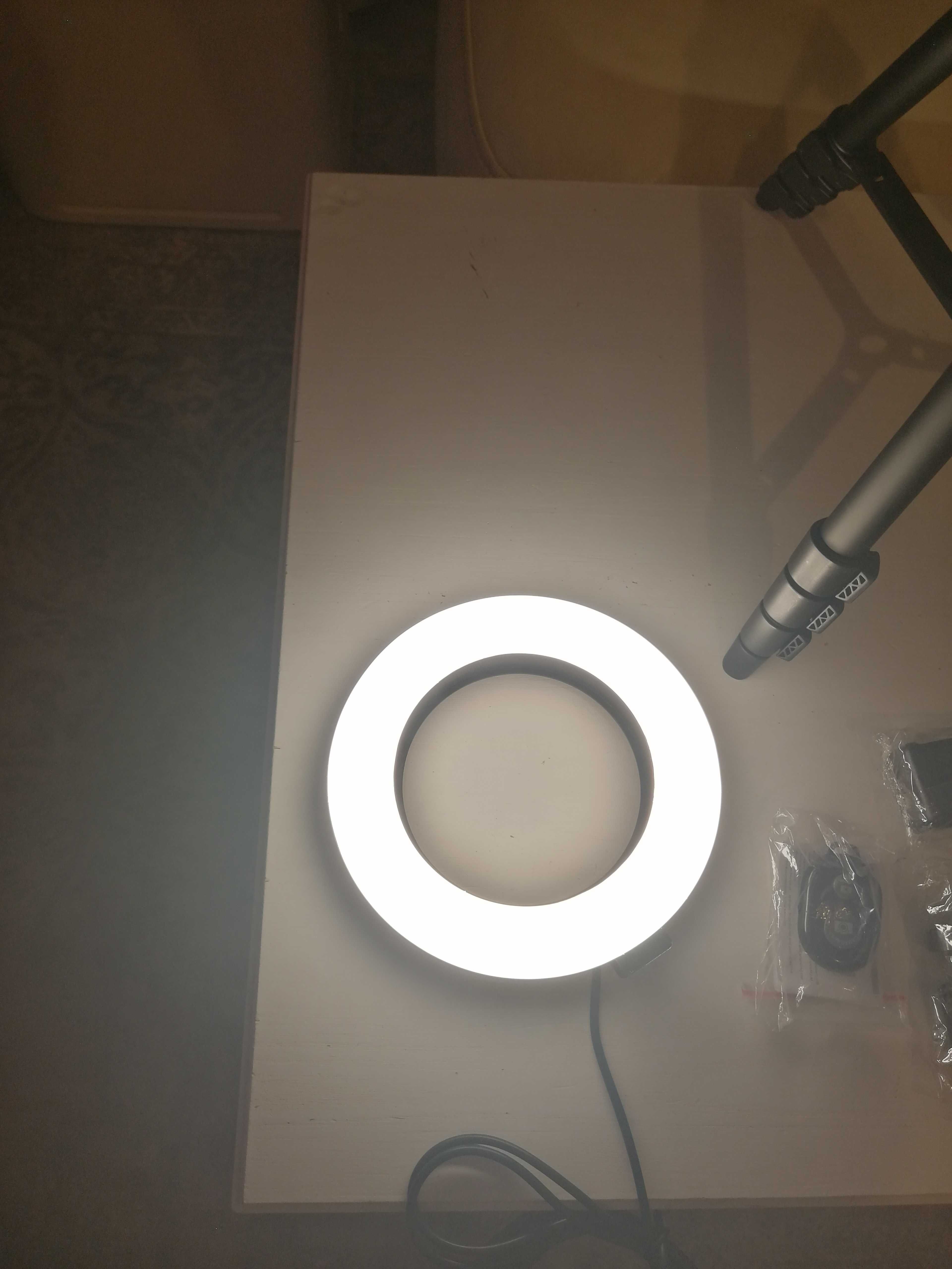 AMZDEAL AZ-11 ring light lampa pierścieniowa LED 6