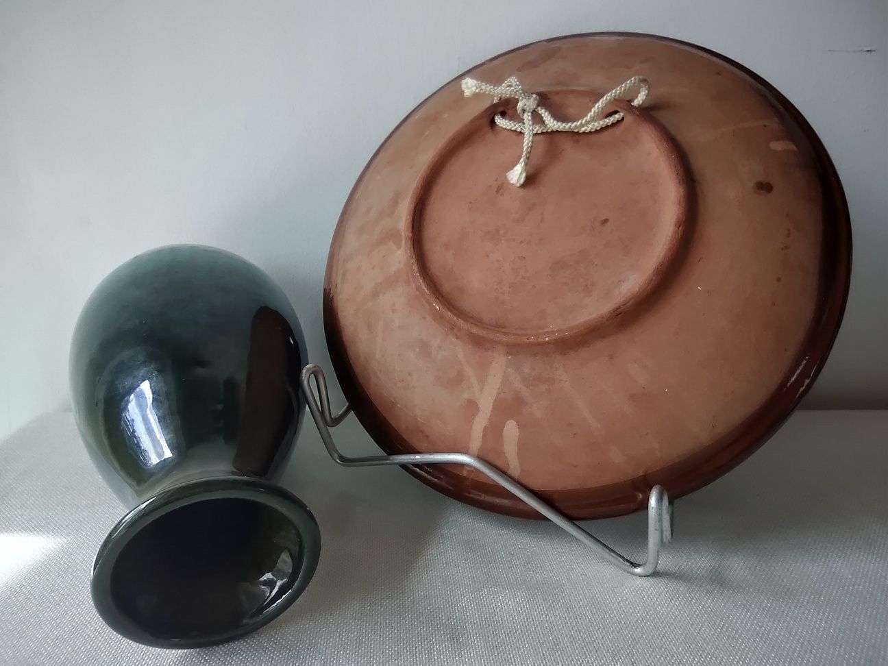 Talerz patera wazon ceramika Kamionka Łysa Góra kolekcja