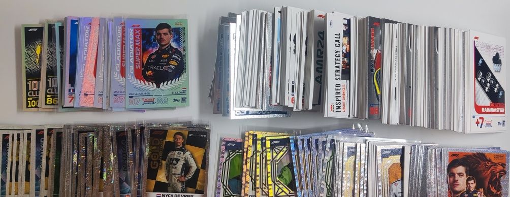 Lote de Cartas Topps Turbo Attax 2024/2023