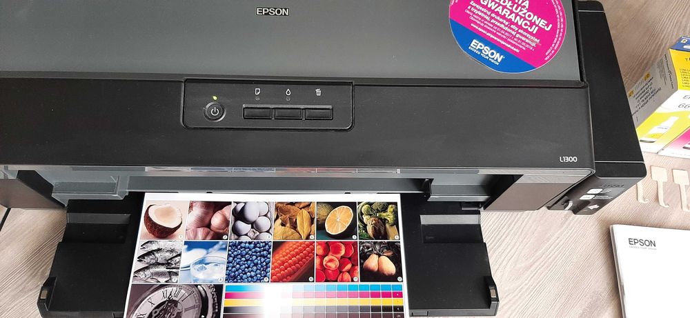 Drukarka Epson L1300 z zestawem tuszy
