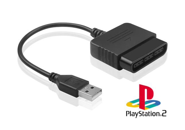 PS2 - Adaptador de Comandos para PS3 | PC - PlayStation 2 - NOVO