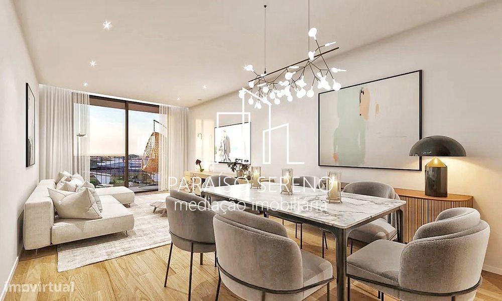 Apartamento T1 em Santa Maria de Lamas