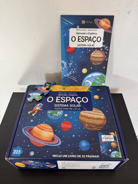Livro + Conjunto Educadivo “Aprende e Explora o Espacço”