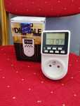 Programator czasowy Gniazdo Zegar Timer 16A Cyfrowe LCD Cyfrowy