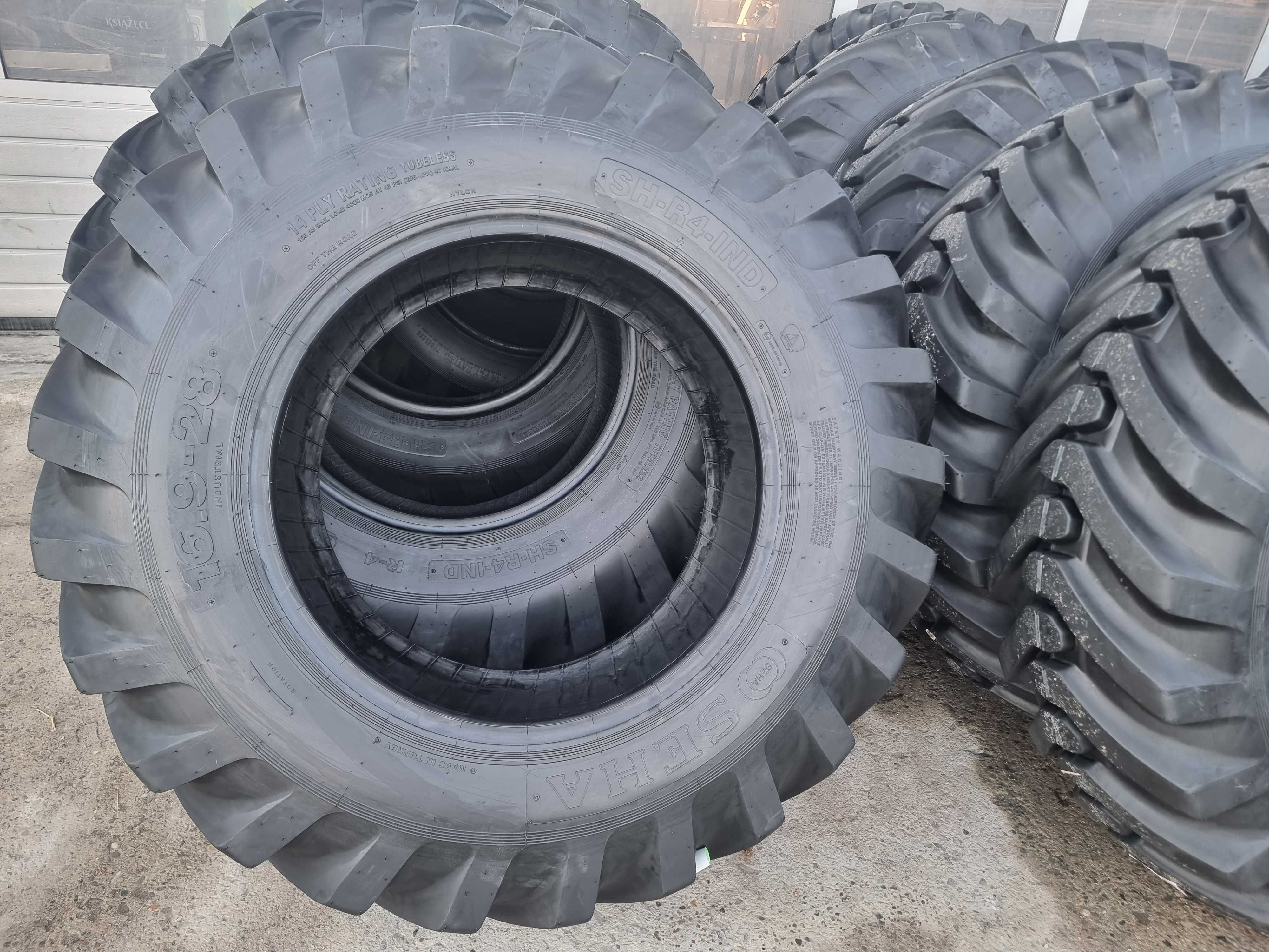 NOWE Opony 16.9-28 Seha/Ozka SHR4/IND80 14PR - cena brutto
