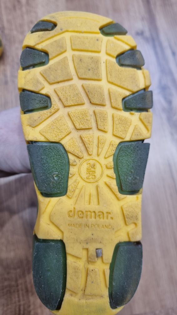 Резинові сапожки чобітки Demar 24-25 розмір