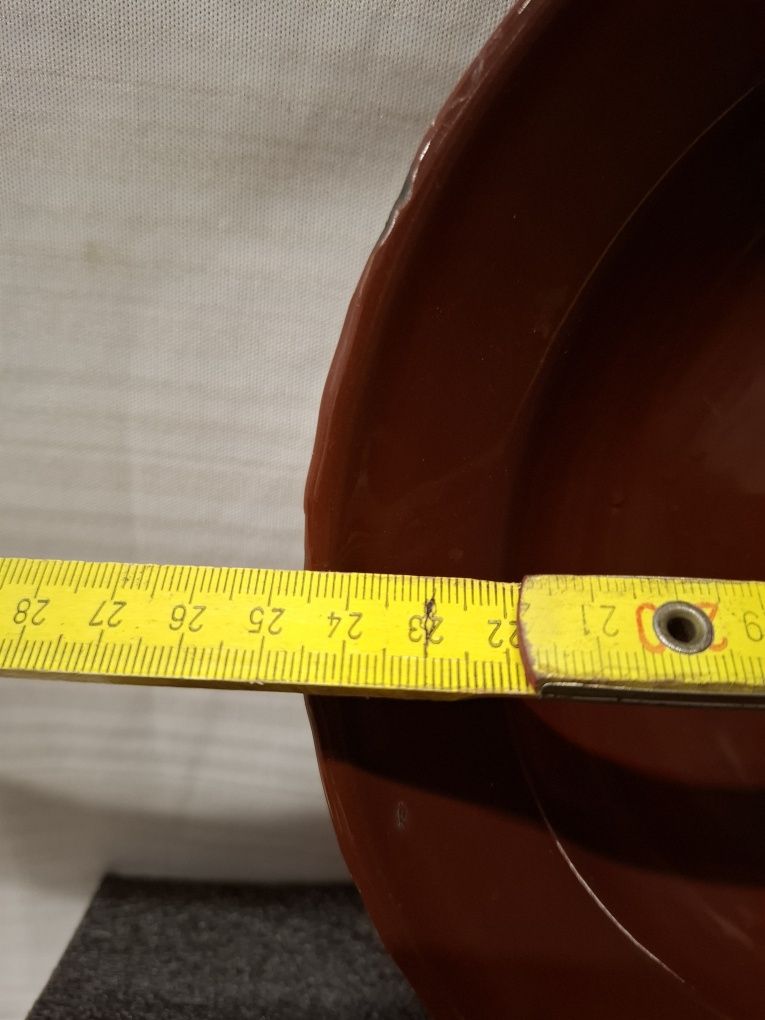 Emaliowane talerze 24cm prl