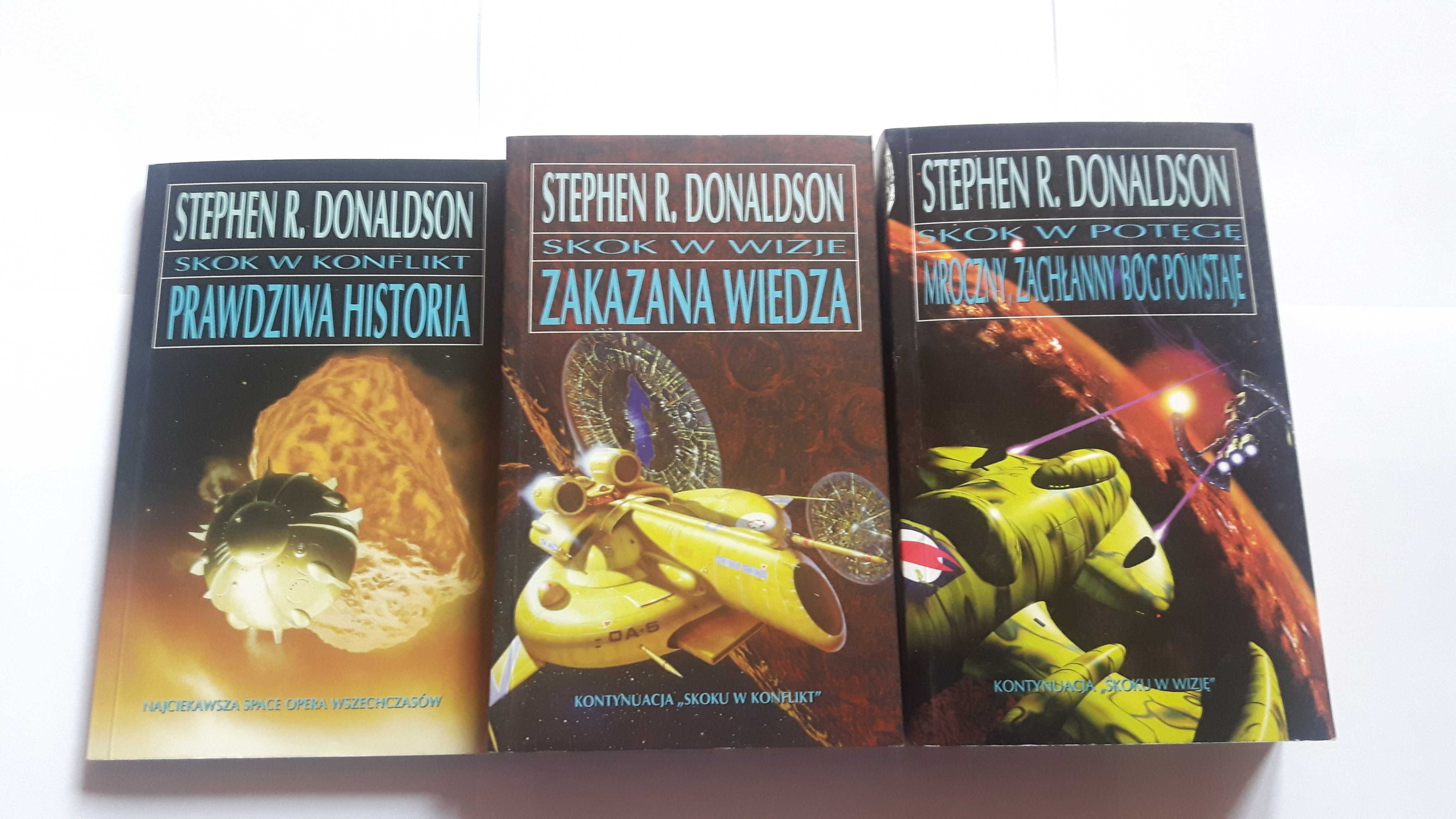 Skok w konflikt Skok w wizję Skok w potęgę Stephen R.Donaldson