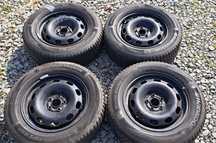 Felgi stalowe 15" z oponami Seat Leon, Vw itp
