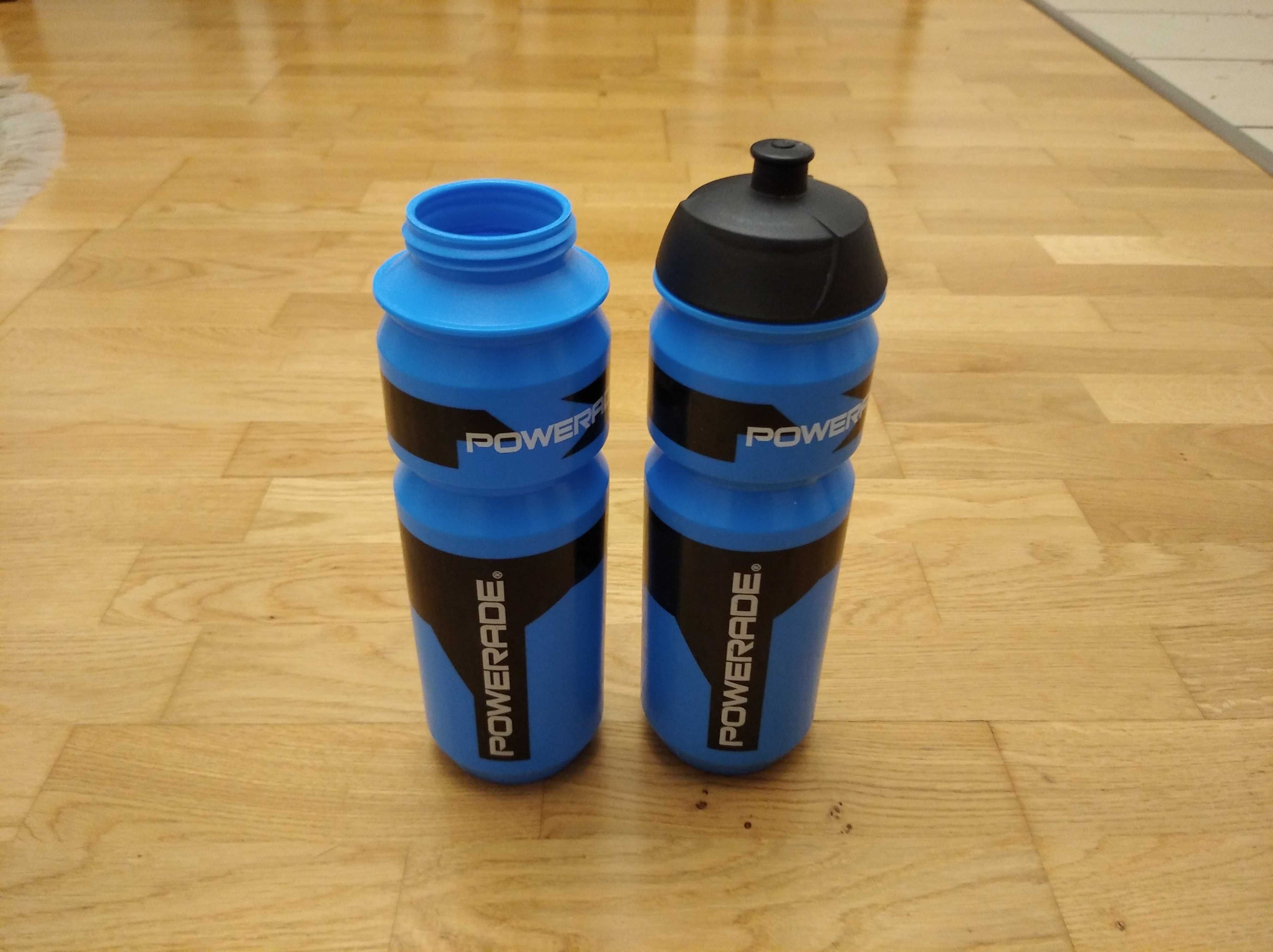 Bidon Powerade 650 ml + gratis bidon bez nakrętki