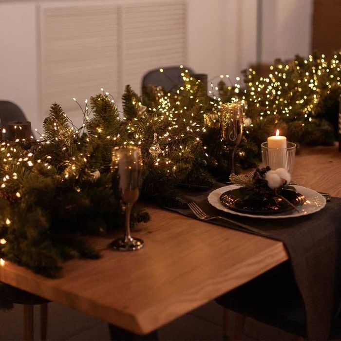 Гірлянда їжак (теплий колір) / працює від USB / 11 метрів / 300ламп