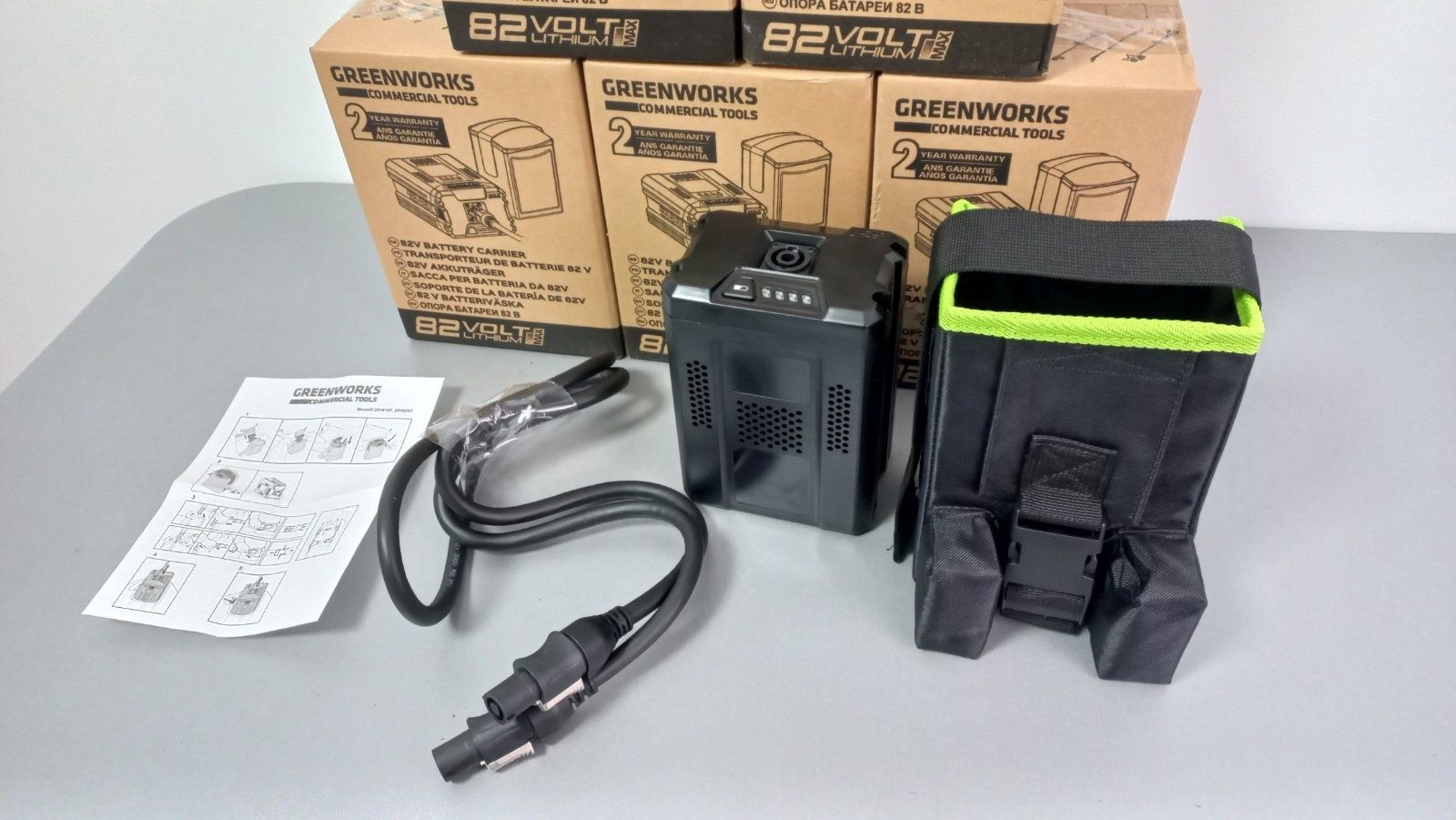 Адаптер з кабелем Greenworks 82v