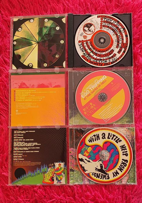 Zestaw The Flaming Lips 3 x CD jewel case