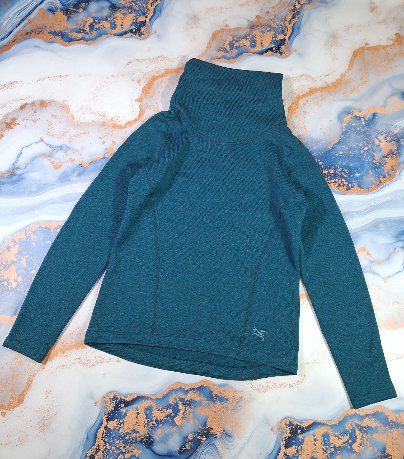 Кофта флисовая с горлом Arcteryx женская флиска свитер
