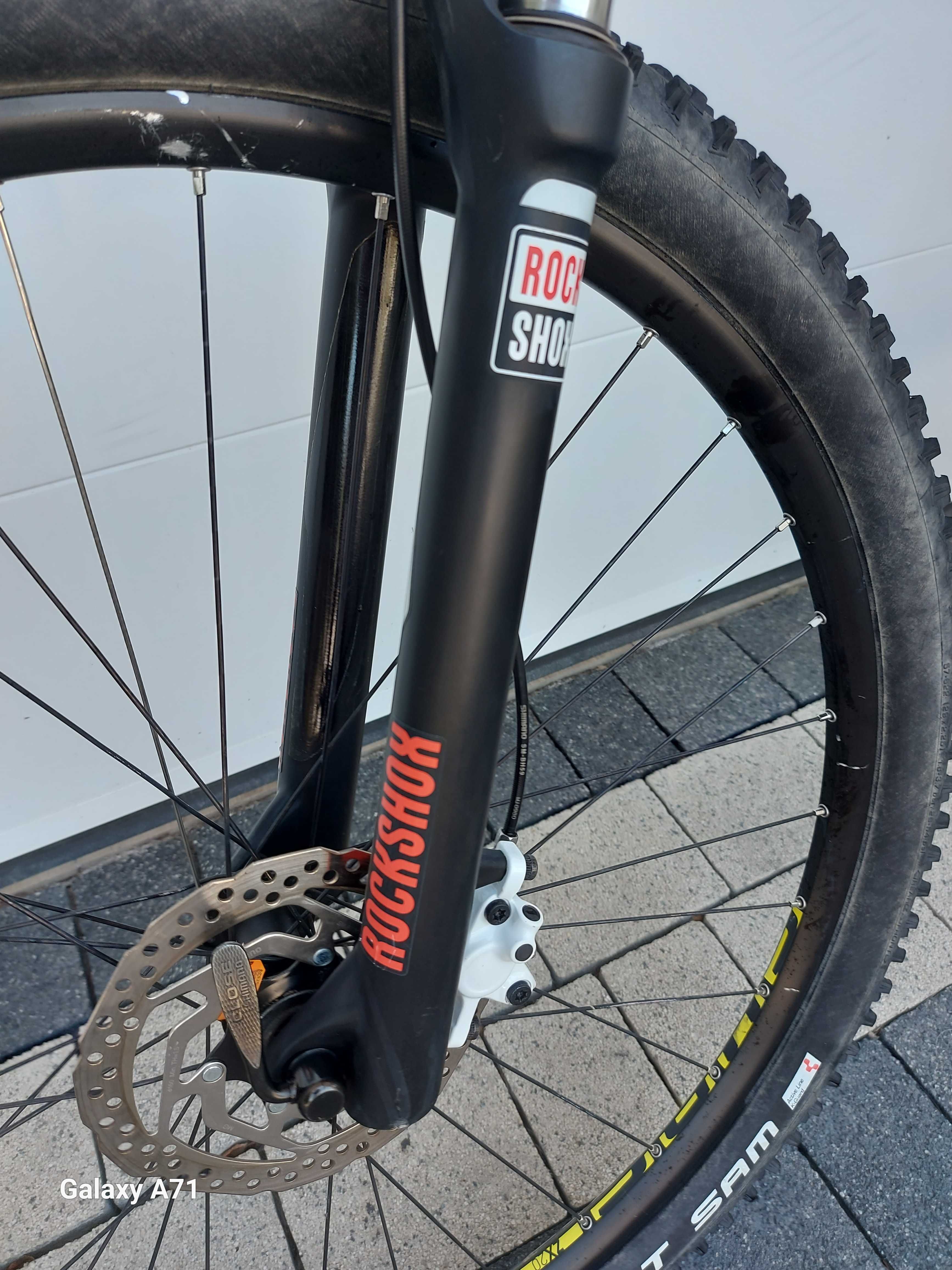 Rower górski CUBE ATTENTION-koła 29",DEORE XT,ROCKSHOX,rama 21"