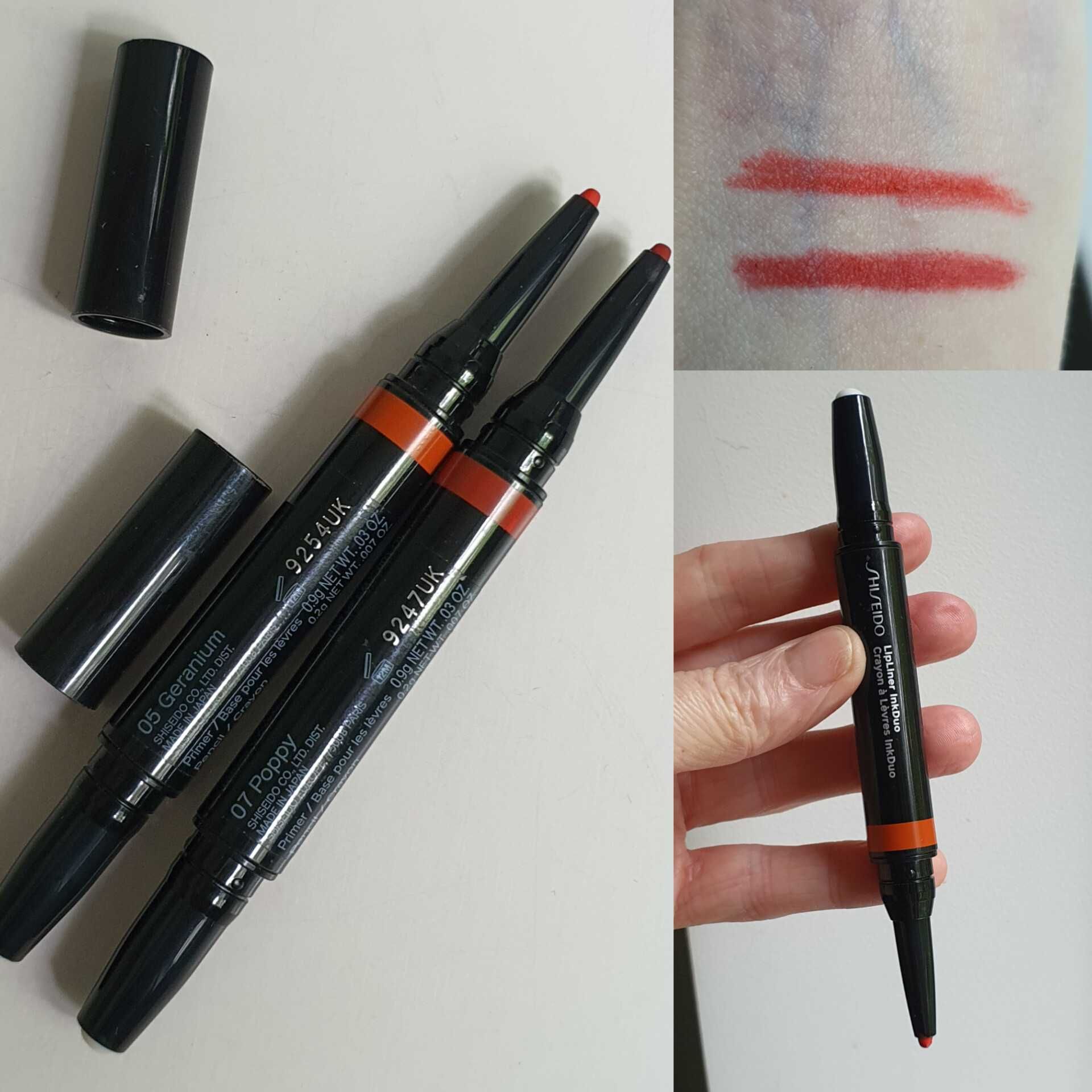 Контурні олівці для очей та губ shiseido
