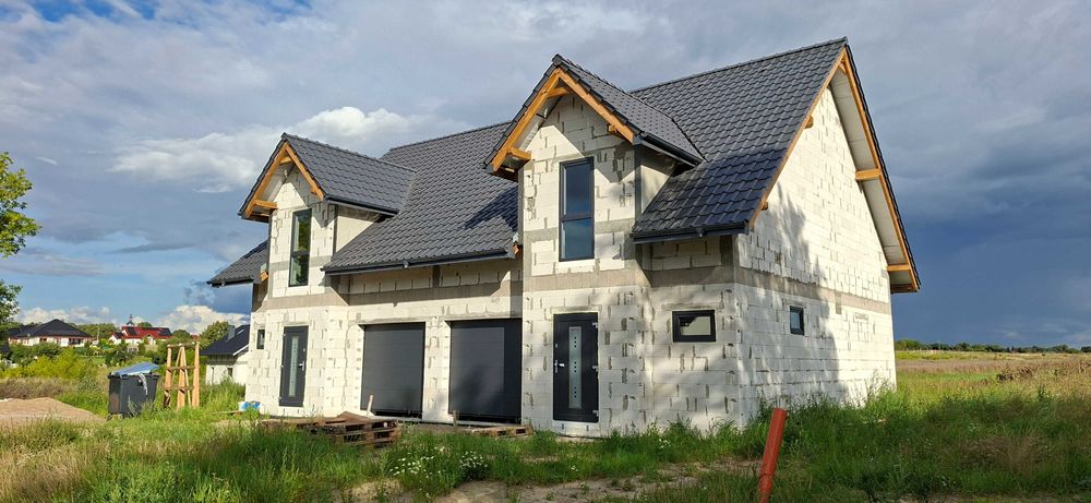 Moryń dom w zabudowie bliźniaczej – projekt Sambor G1