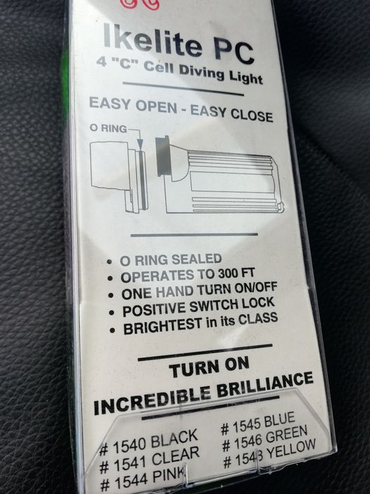 Lanterna ikelite de mergulho