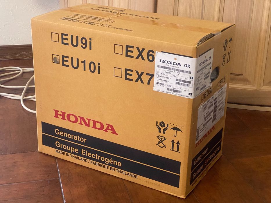 Генератор інверторний HONDA EU 10i. В наявності.