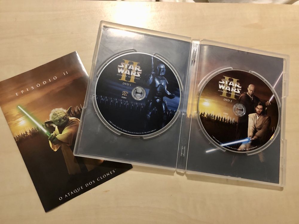 “Star Wars: Episódio II + Episódio III”