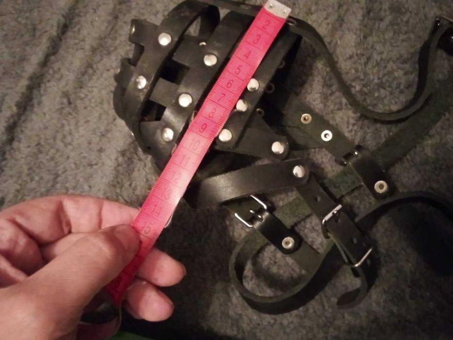 Намордник шкіряний