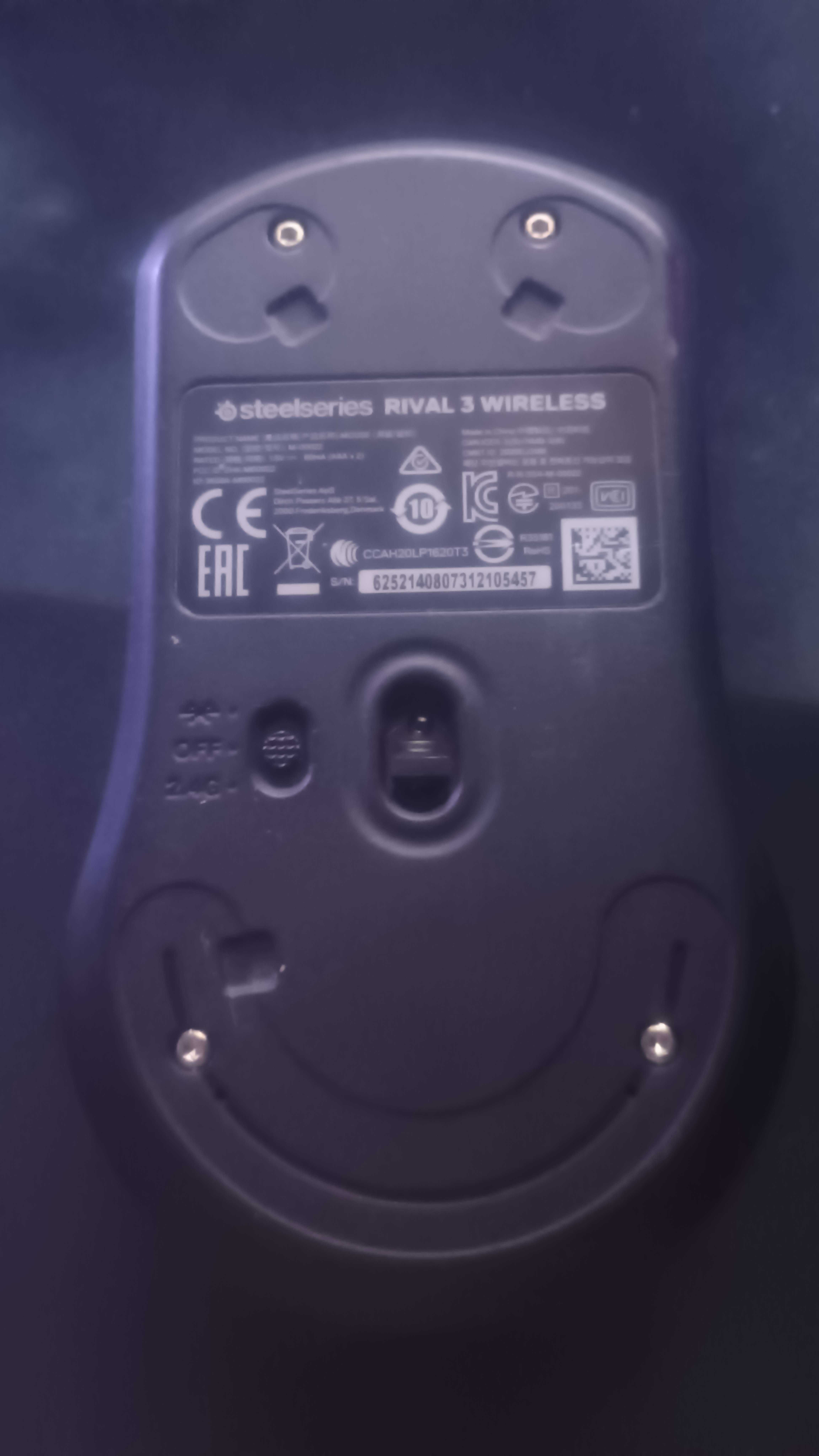 Myszka Rival 3 Wireless USZKODZONA
