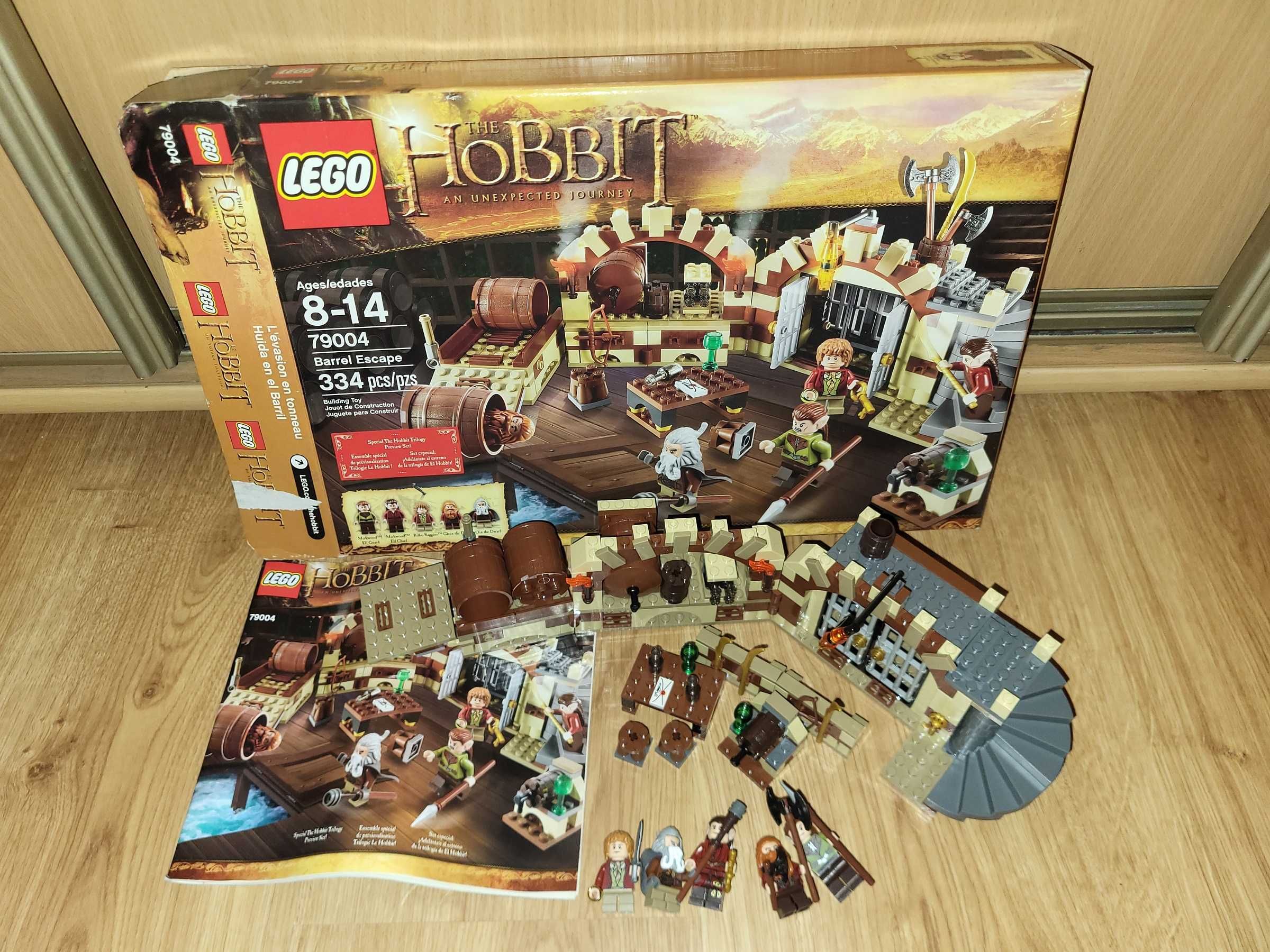 Lego Hobbit 79004 Ucieczka na beczkach