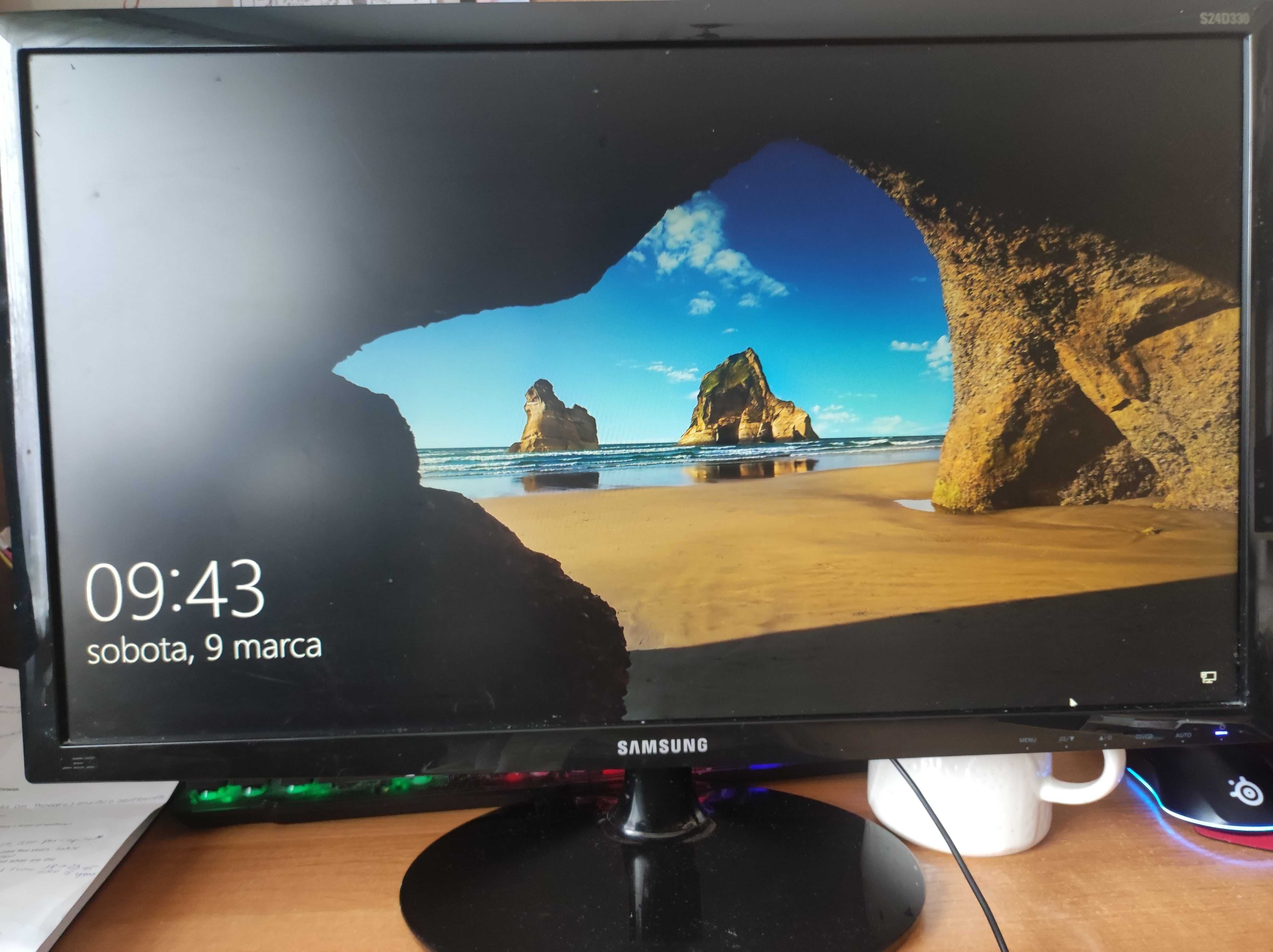 Monitor Samsung S24D330 24 " 1920 x 1080 sprawny