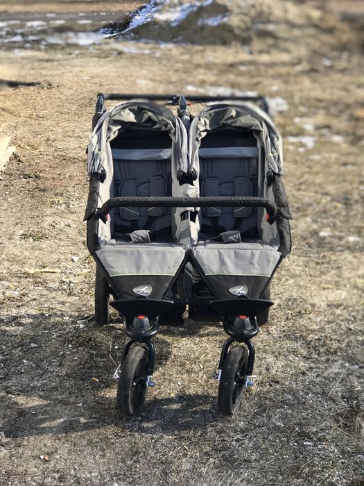Wózek bliźniaczy TFK 2in1 gondole spacerówka plus adaptery