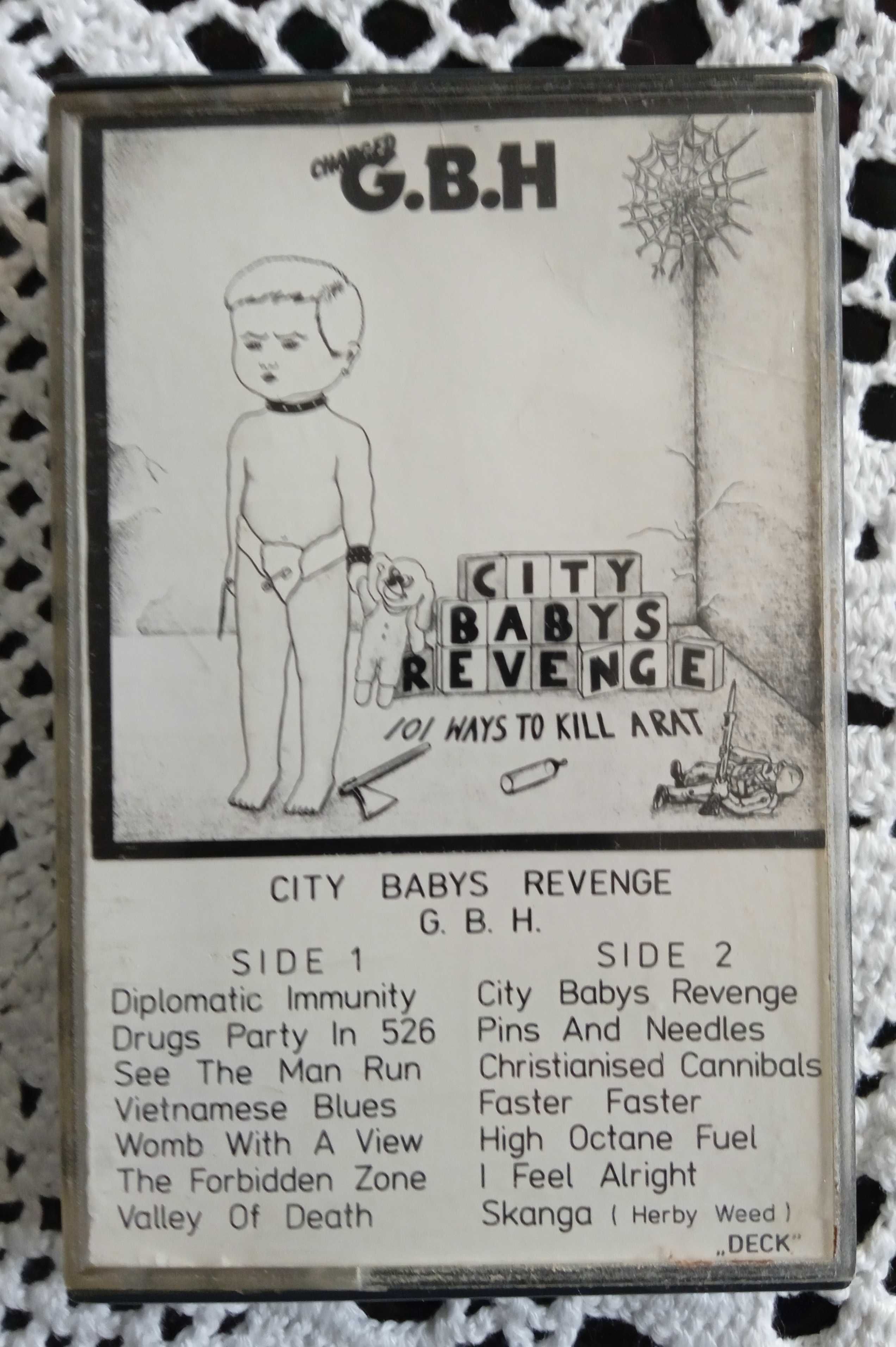 G.B.H – City Babys Rewenge – kaseta magnetofonowa