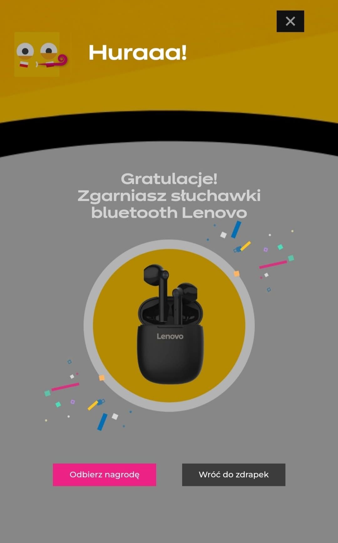Słuchawki bezprzewodowe Lenovo thinkplus LivePods LP2
