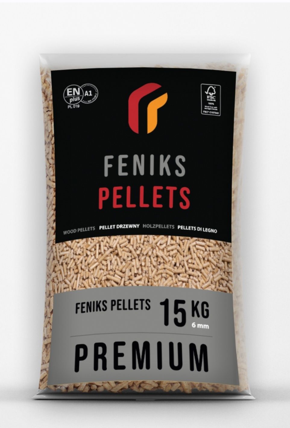 Pellet FENIKS Premium również pelet Olczyk Lava Olimp Barlinek Fenix