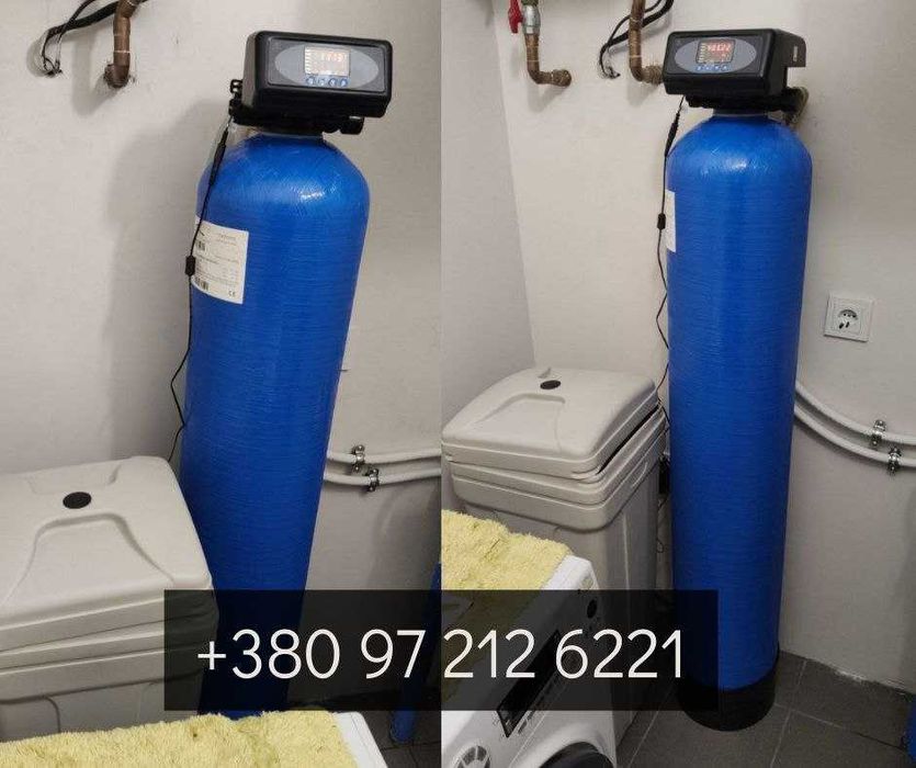 Фільтр пом’якшення води АВТОМАТИЧНИЙ.Фильтр умягчитель воды С МОНТАЖОМ