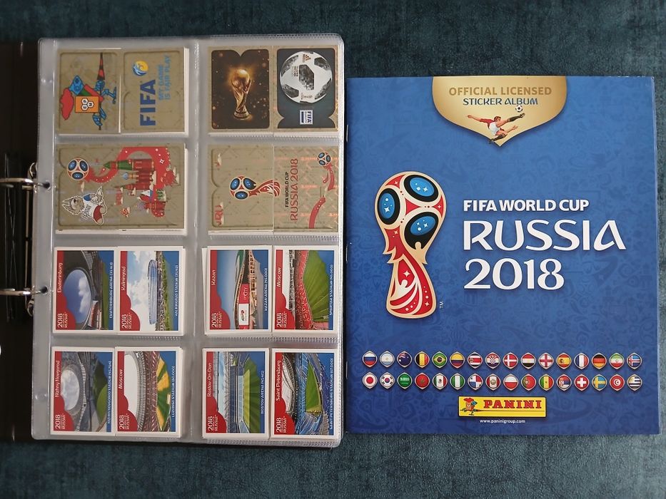 Caderneta Mundial 2018 Completa